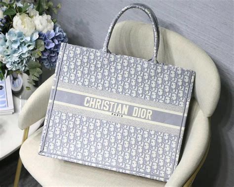 dior gray oblique book tote handbag|Dior tote handbags.